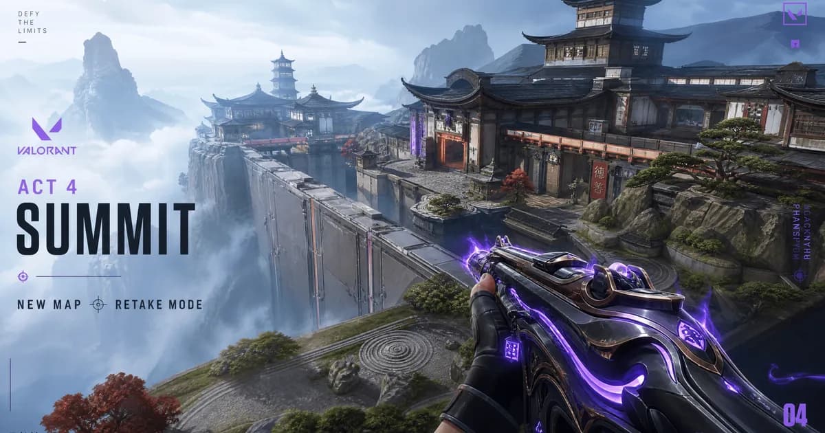 Valorant Act 4 Update Guide: New Map 'Summit', 3v3 'Retake' Mode, and Blackspyre Skins