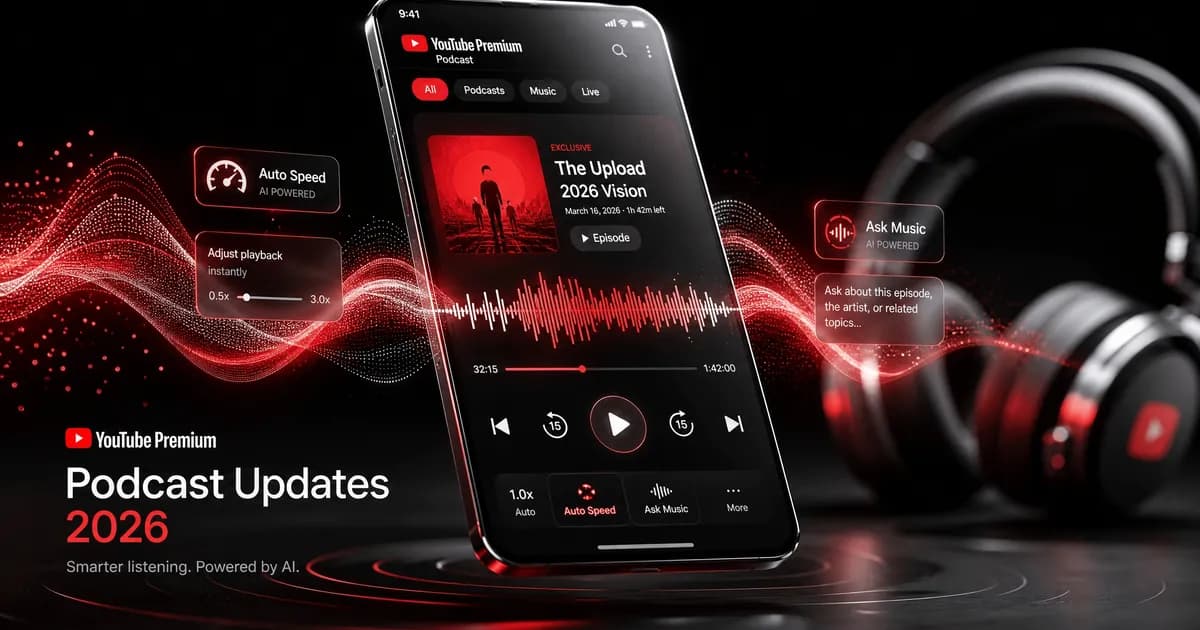 YouTube Premium Just Got Better for Podcast Fans: 3 New Features You Need to Try